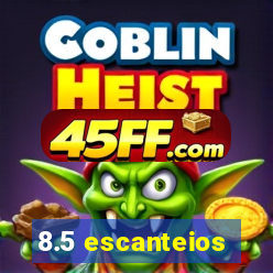 8.5 escanteios